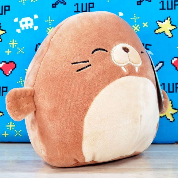 Squishmallow Bruce the Walrus 7" UltraSoft Stuffed Sealife Plush Toy NWT - Picture 2 of 12